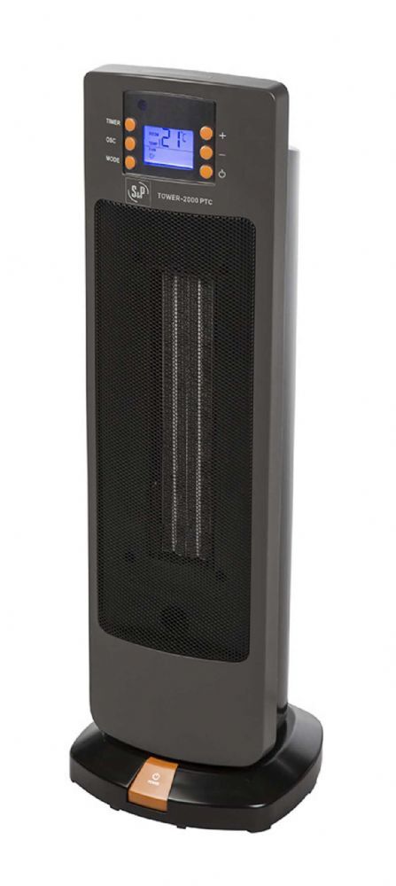 Calefactor SP TOWER 2000PTC - 2000W, 2 Potencias