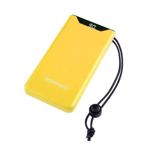 Powerbank Intenso F - Amarillo, 10000 mAh, 1 salida USB-C, Quick Charge 3.0