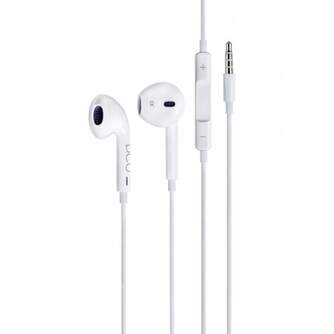 AURICULARES DCU JACK 3,5MM STEREO BLANCO