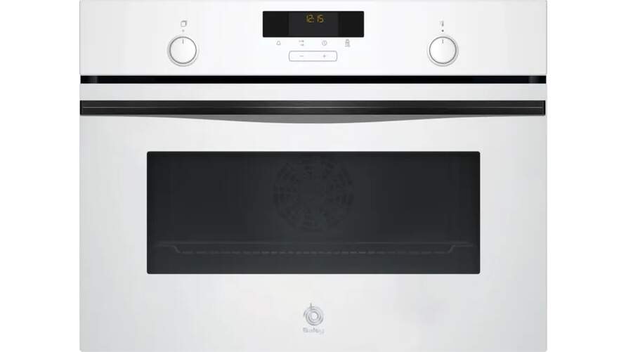 Horno Multifunción Balay 3CB5159B3 - 47 L, Clase A, Hidrlítico, Cristal, Blanco