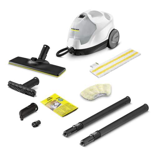 Vaporeta Karcher SC4 15126300 - 0&#39;5L+0&#39;8, 2000 W, Vidrio, Blanco