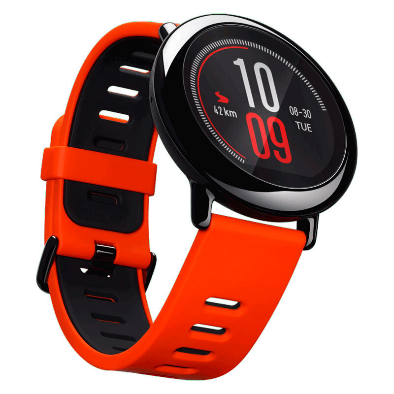 Smartwatch Xiaomi Amazfit Pace A1612 - GPS, FC, Run Tracking, Música sin teléfono, Rojo