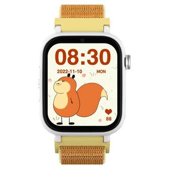 SMARTWATCH DCU KIDS PRO NEGRO   TELA NARANJA