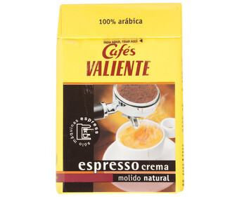 Café molido Valiente Express Arabica 100% - 250 gramos