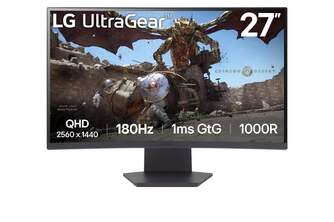 MONITOR LG 27%%%quot; 27GS60QC BAEUQ QHD CURVA 180HZ 1MS