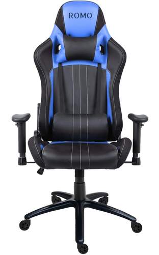 Silla Gaming Romo Murading - Base Acero, Azul