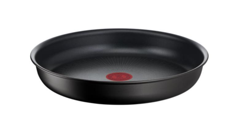 Sartén Tefal L76303 Ingenio Unlimited - 22 cm, Sin Mango, Antiadherente, Negro