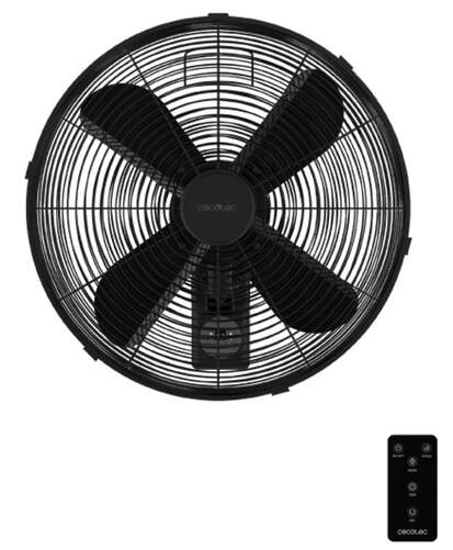 Ventilador de mural Cecotec 4500 - 50 W, 30 cm, md 4604