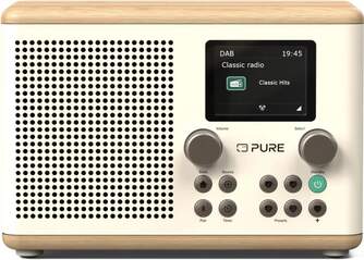 RADIO PURE CLASSIC H4 BLANCO / CREMA