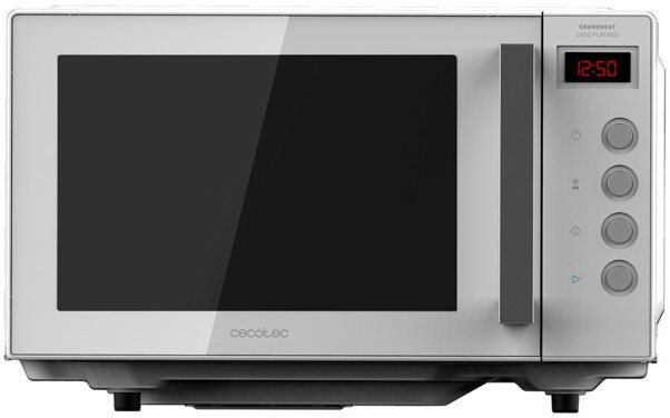 Microondas Integrable Cecotec Grandheat 2000 Inox - 700W+Grill, 20 Litros