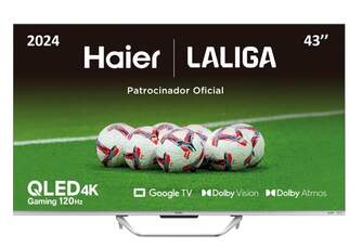 TV HAIER 43%%%quot; H43Q800UX UHD QLED GOOGLE TV BT PEANA