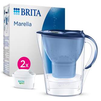 JARRA BRITA MARELLA AZUL 2 FILTROS MAXTRA PRO