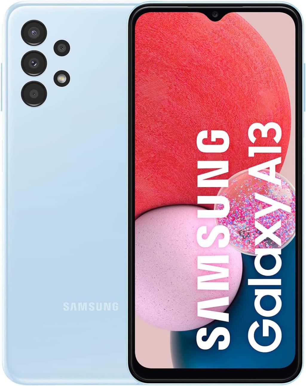 Samsung Galaxy A13 4/64GB Azul - 6.6" FHD+, Exynos 850 2GHz