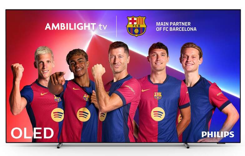 TV Philips 48" Ambilight OLED 48OLED769 - Ultra HD, Smart TV, P5 con IA, HDR 10