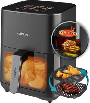 FREIDORA AIRE CECOTEC DUOHEAT 4000 4L 100499 VENTA