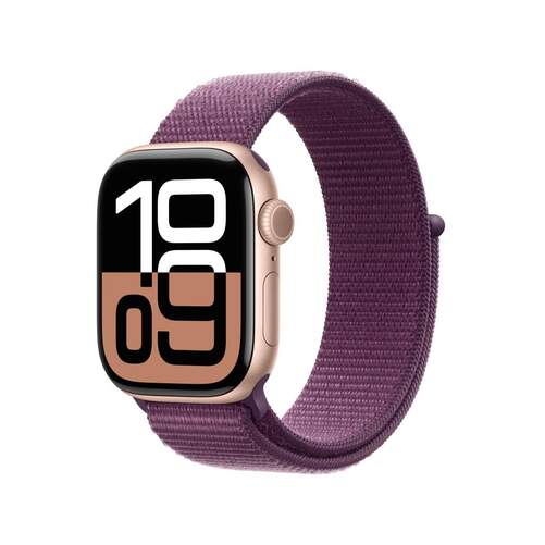 Smartwatch Apple S10 - GPS, 42 mm, Aluminio, Correa deportiva, Púrpura