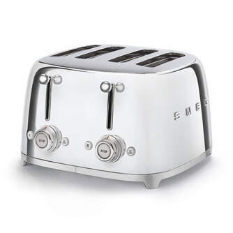 TOST. SMEG TSF03SSEU 4R CHROME 2000W