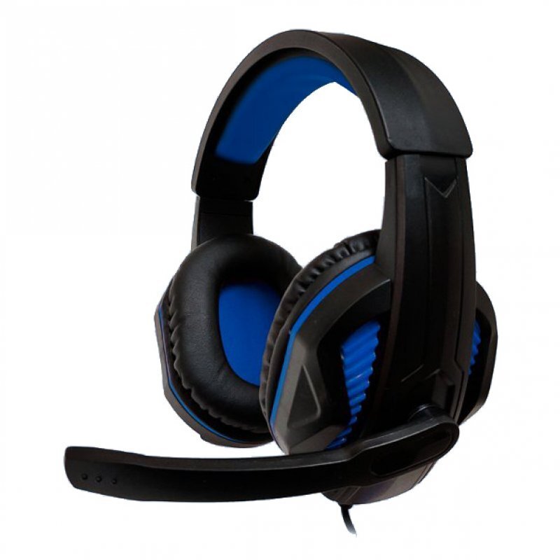 Auriculares Gaming Nuwa PS4 color azul - Micro, Cable 3.5mm