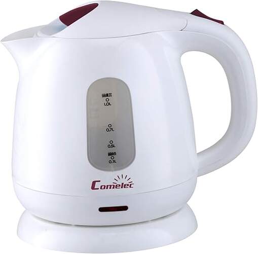 Hervidor Comelec WK7137 - 1 L, 1100 W, Blanco