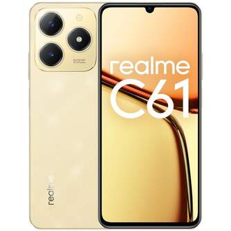 SMARTPHONE REALME C61 6/256 6,7%%%quot; GOLD