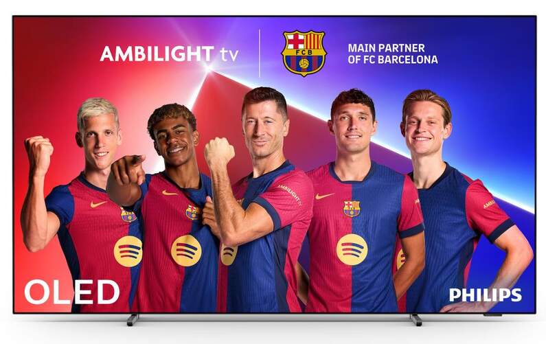 TV Philips 55" Ambilight OLED 55OLED769 - Ultra HD, Smart TV, P5, HDR 10