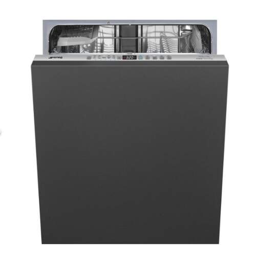 Lavavajillas Smeg STL272D - 13 Servicios, Integrable, 1800 W, 11 Programas, Plata