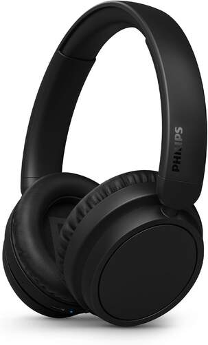 Auriculares Philips TAH5209BK - Bluetooth, Diadema, Hasta 65 h autonomía