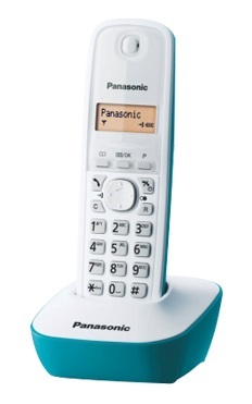 Teléfono Inalámbrico Panasonic KX-TG1611SPC Blanco/Verde - 50 Registros/Contactos, Rellamada