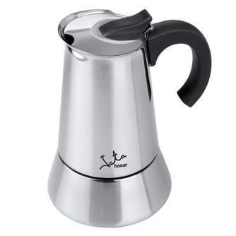 CAFET. JATA CAX104 ACERO INOX. 4 TAZAS INDUCCION