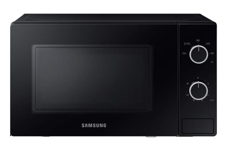 Microondas Samsung MS20A3010ALEC - 20 L, 700 W, 5 niveles, color negro