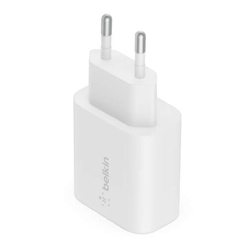 Cargador Pared Belkin WCA004VFWH - 20-25W, USB-C PD 3.0 PPS