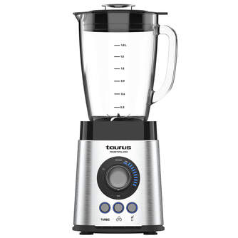 BATID. VASO TAURUS POWER TOTAL 2000W 2,2L V/C INOX