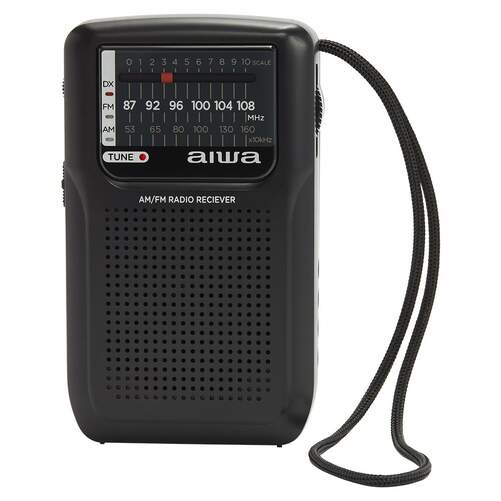 Radio portátil AIWA RS33 - Radio AM y FM, Antena telescópica