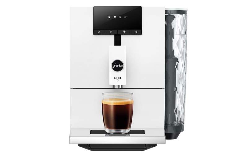 Cafetera Superautomática Jura EN4 Full Nordic 15499 - 1450 W, 15 bar, 1&#39;1 L, 4 programas, blanca