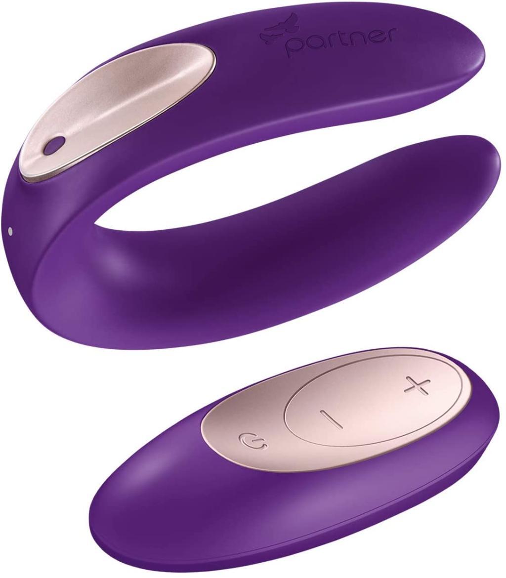 Satisfyer Partner plus Remote Control - Mando a distancia, 10 Modos Vibración