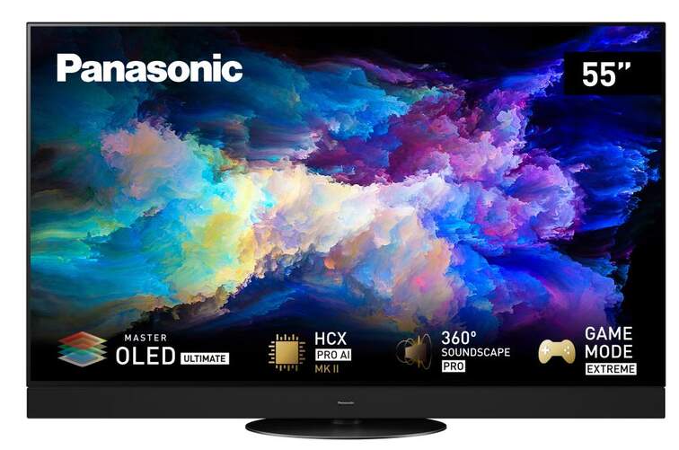 TV Panasonic 55" TV55Z95AEG - 4K, OLED Ultimate, HDR10+ Adaptive, HCX Pro AI Procesador MKII