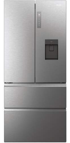 Frigorífico Americano Haier HFW7819EWMP - Clase E, 190x83cm, 4 Puertas, Dispensador, NoFrost