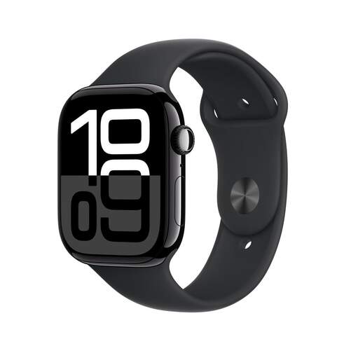 Smartwatch Apple S10 - GPS+Cellular, 46 mm, Talla M/L, Negro Azabache