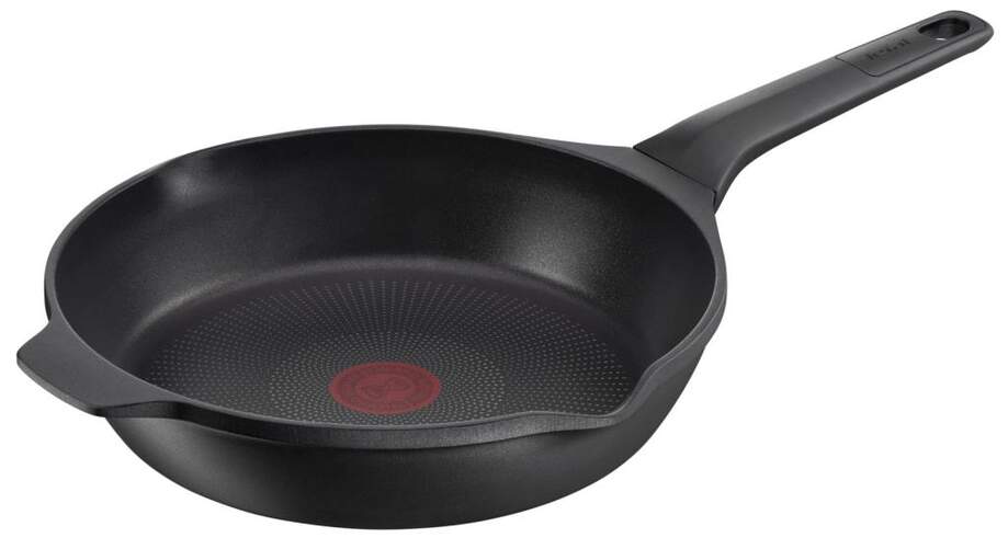 Sarten Tefal Robusto E2490644 - 28 cm, , Aluminio y Titanio, Negro