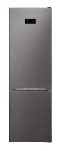 Frigorífico Combi Sharp SJNBA42IHXPCES - No Frost, 60x201cm, 266 L + 101 L, Clase C, Inox