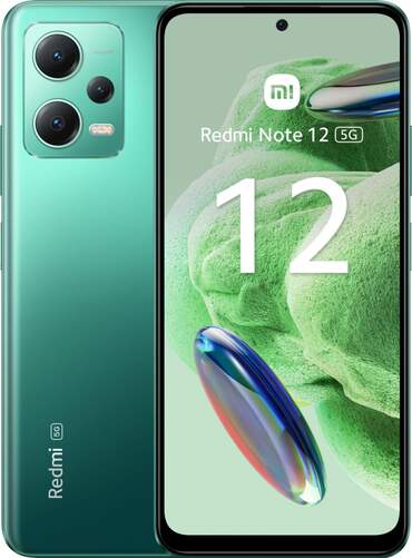 Xiaomi Redmi Note 12 5G 6/128GB Verde - 6.67" FHD+ 120Hz, Snapdragon 4, 48+8+2/13Mpx, 5000mAh 33W