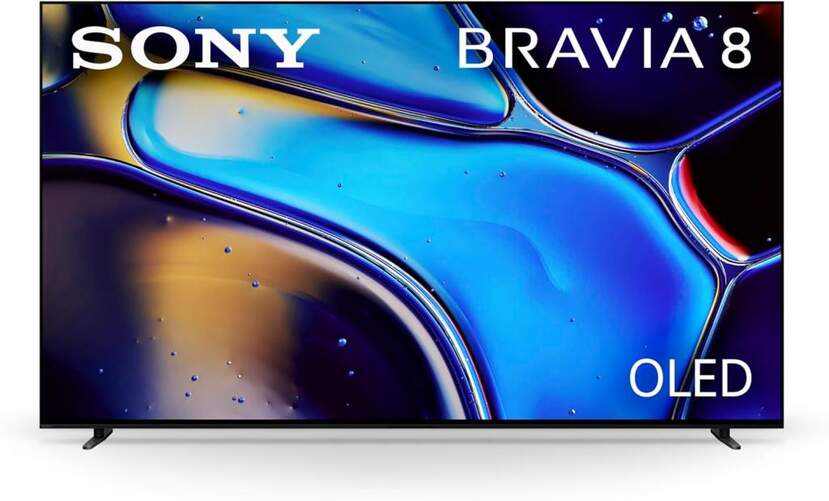 TV Sony 77" OLED K77XR80 - 4K Ultra HD, Google TV, 120 Hz, 50 W, HDR10