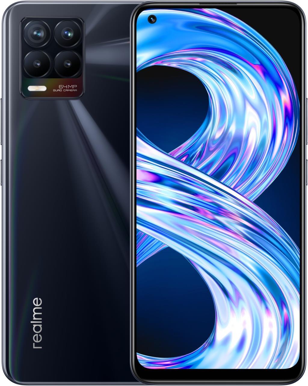 Realme 8 Negro Punk - 6.4" FHD+, Helio G95 2.05GHz