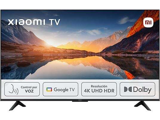 TV Xiaomi 65" A 2025 - 4K Ultra HD, Google TV, HDR 10, Dolby Audio