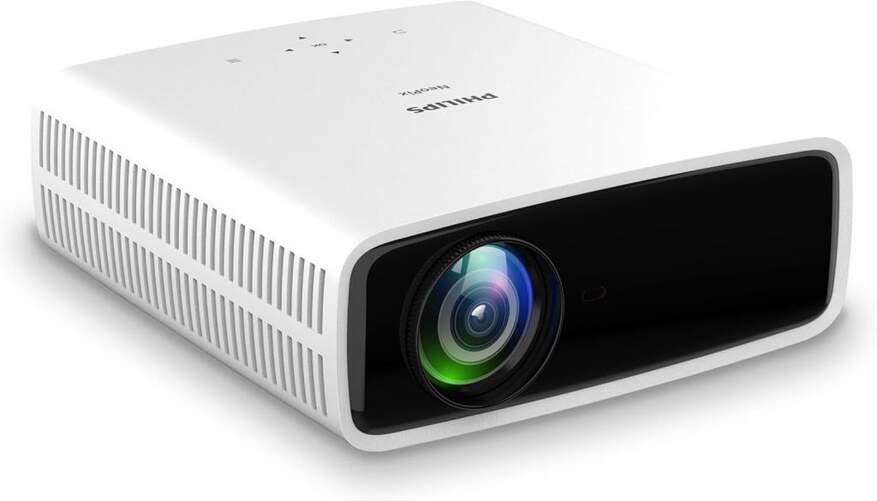 Proyector Philips Neopix 750 NPX750 - LuminOS, 1080p, Pantalla hasta 120", Mando a distancia, Blanco