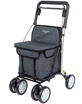 CARRO-COMPRA CARLETT COMFORT ICE (GRIS OSCURO)