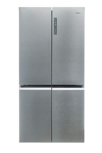 Frigorífico Americano Haier HCR5919ENMM - Clase E, 4 puertas, 190x91 cm, 422+221 litros, Inox