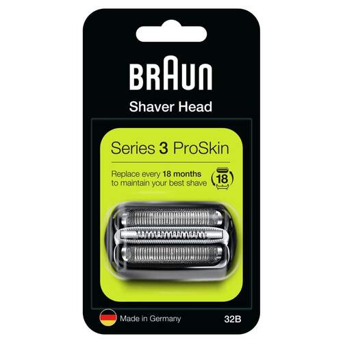 Pack de accerosios Braun combi 32B - Para Afeitadoras Nueva Series, negro