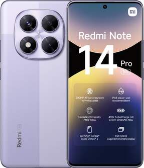 SMARTPHONE REDMI NOTE 14 PRO 5G 8/256 6,7%%%quot; PURPLE