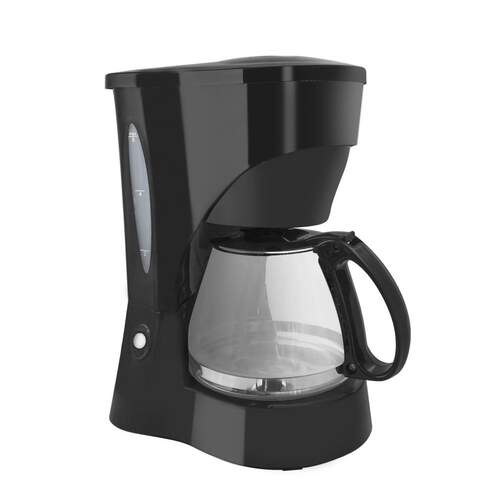 Cafetera de goteo Kuken 34358 - 4-6 tazas, 230 V, 0,65 litros, Negro